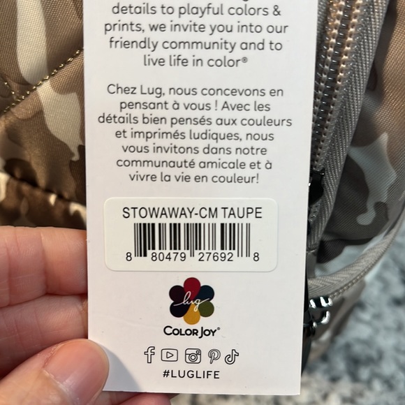 NWT Lug Stowaway - Camo Taupe - Picture 5 of 6